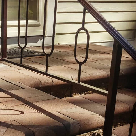 Shadow play with wrought iron